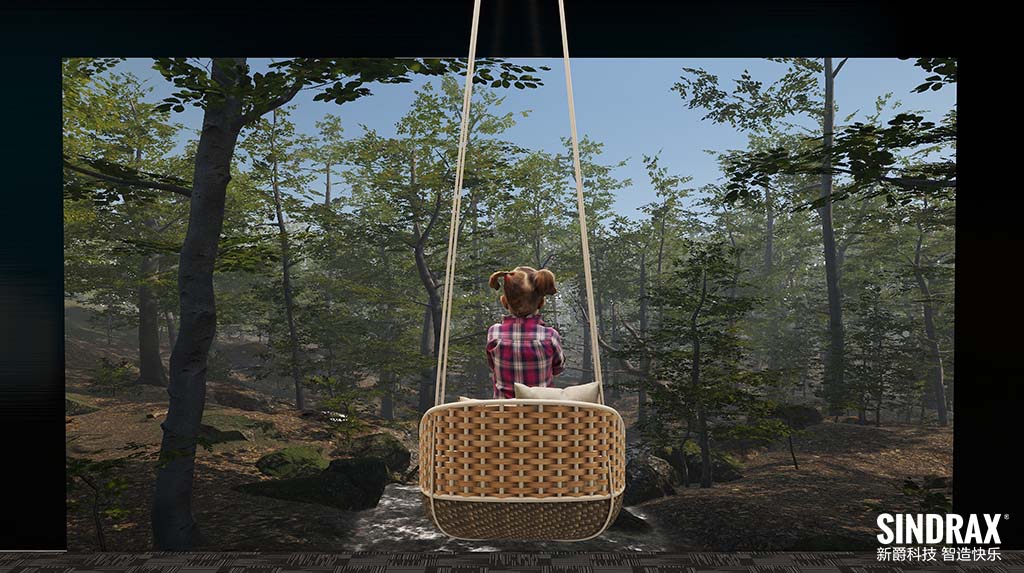 Magic Swing Theme Effect Interactive Swing Projection
